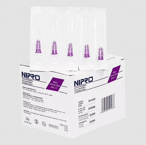 AGUJA NO. 24 (NIPRO) (UNIDAD 1)