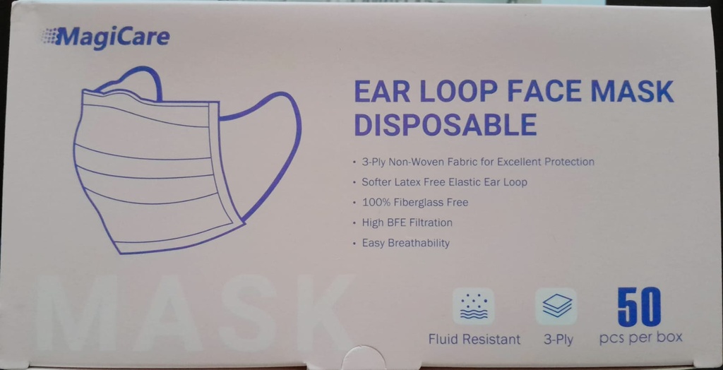 MASCARILLA CON ELASTICO MAGICARE