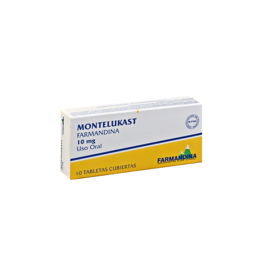 FARMANDINA MONTELUKAST 10MG (BLISTER 10 TAB)