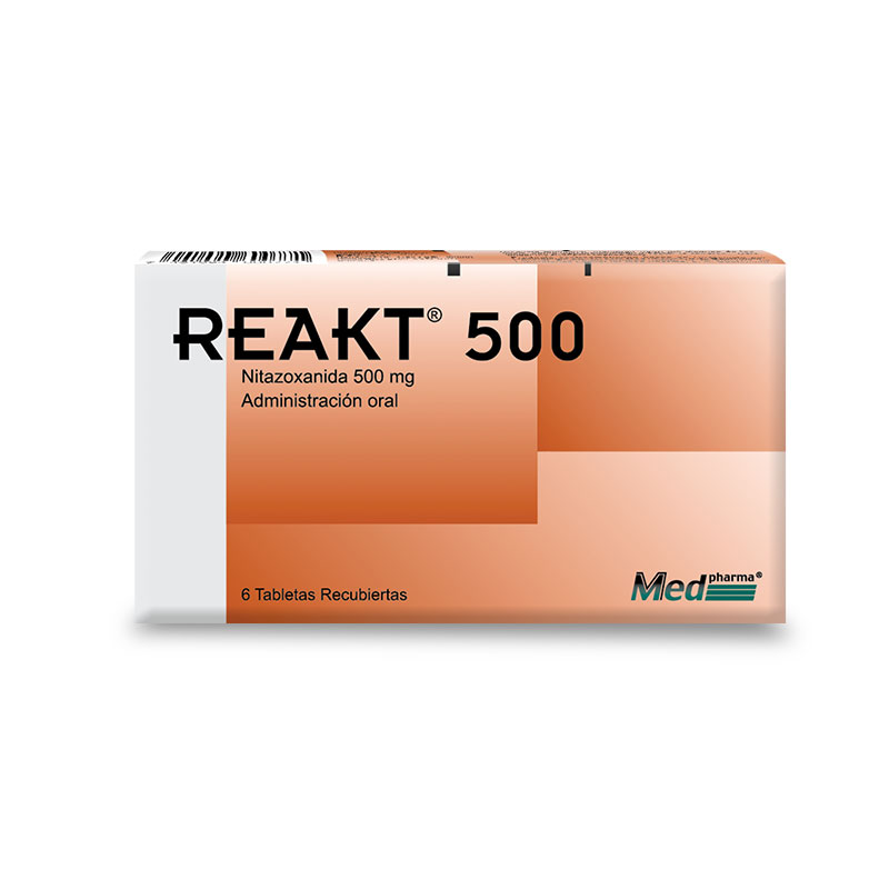 REAKT 500MG - CAJA x 6 TAB
