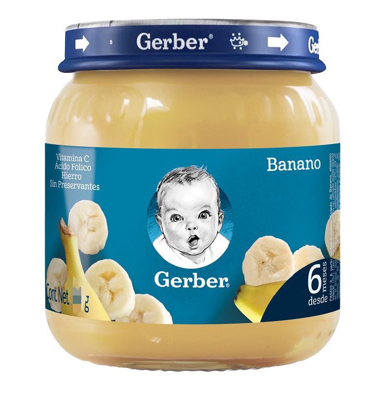 COMPOTA GERBER BANANO