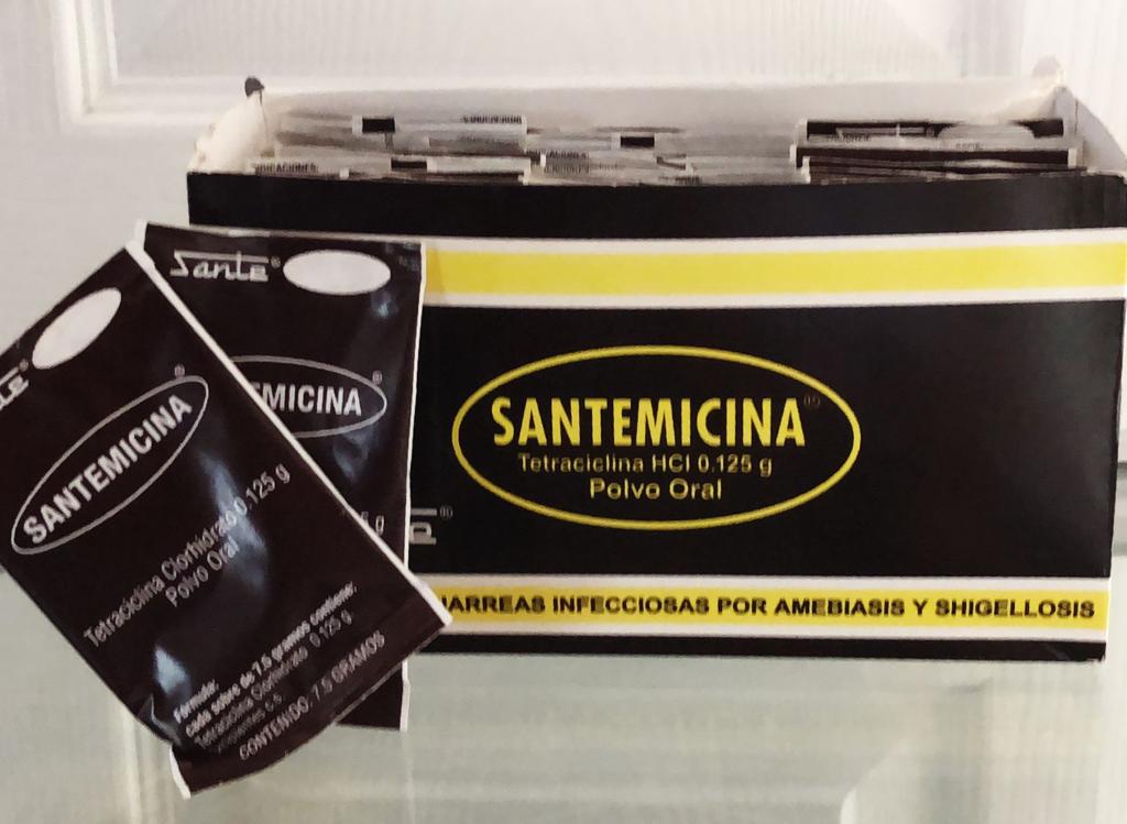 SANTEMICINA EN POLVO - CAJA X 50 SOBRES (UNIDAD)