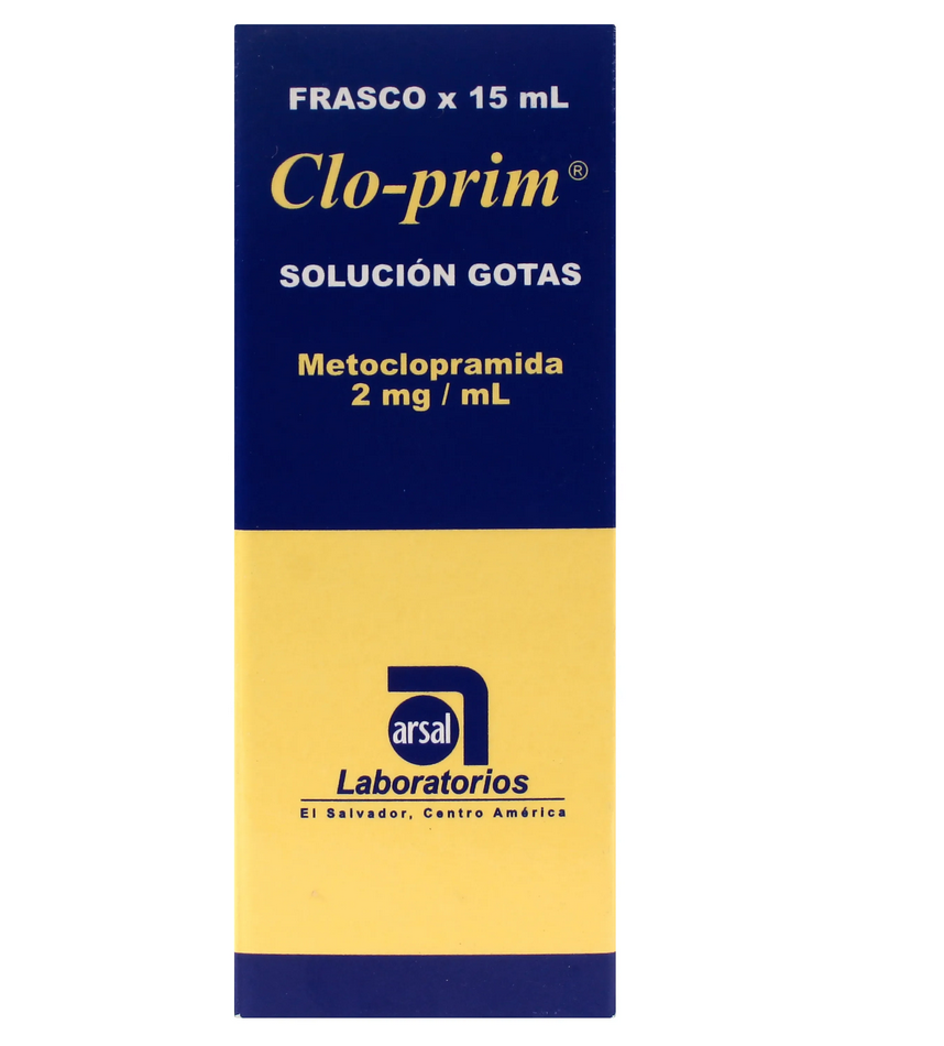 CLO-PRIM 2MG - SOLUCIÓN GOTAS 15ML