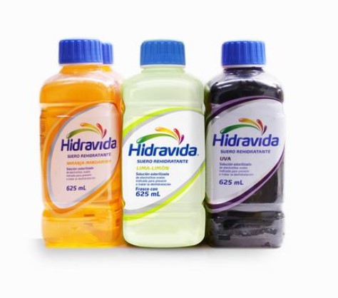 HIDRAVIDA - SUERO 625ML - SURTIDO