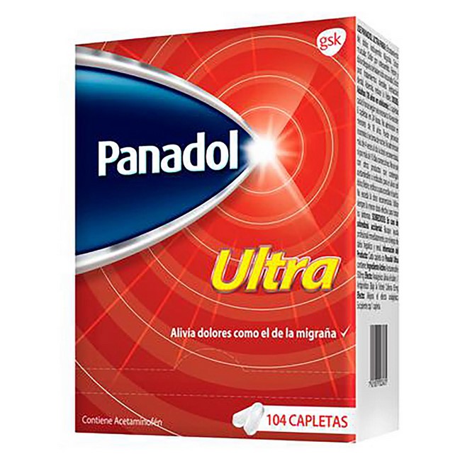 PANADOL ULTRA - CAJA X 104 TAB