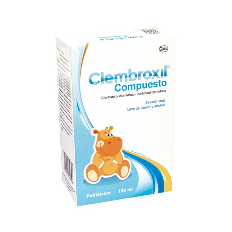 CLEMBROXIL COMPUESTO JARABE PEDIÁTRICO - FRASCO 120ML (CUTIS)
