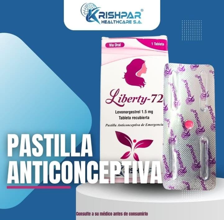 LIBERTY-72 CAJA X 1 PILDORA ANTICONCEPTIVA DE EMERGENCIA 