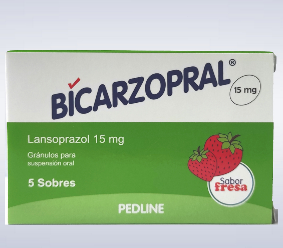 BICARZOPRAL 15 MG POLVO P/SUSP X 30 SOBRES