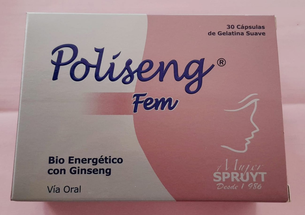 POLISENG FEM CON GISENG (SPRUYT) (Caja 30 CAP)