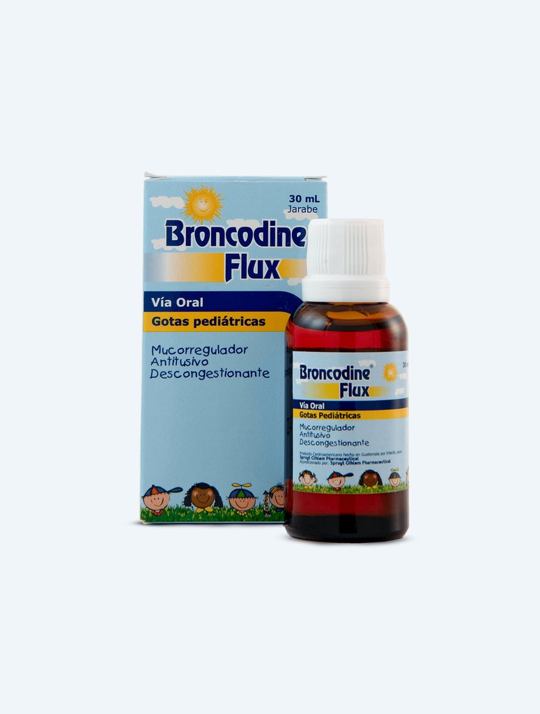 BRONCODINE FLUX JARABE C/1 FRASCO X 30ML (SPRUYT)