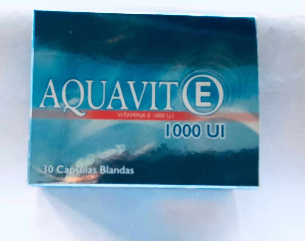 AQUAVIT E 1000UI X CAPS BLANDAS (procaps)