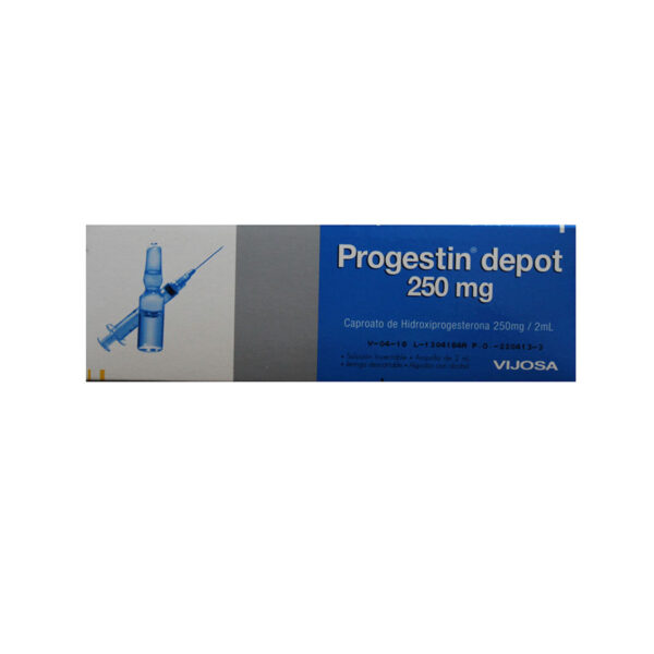 PROGESTIN DEPOT 250mg - 1 solución iny
