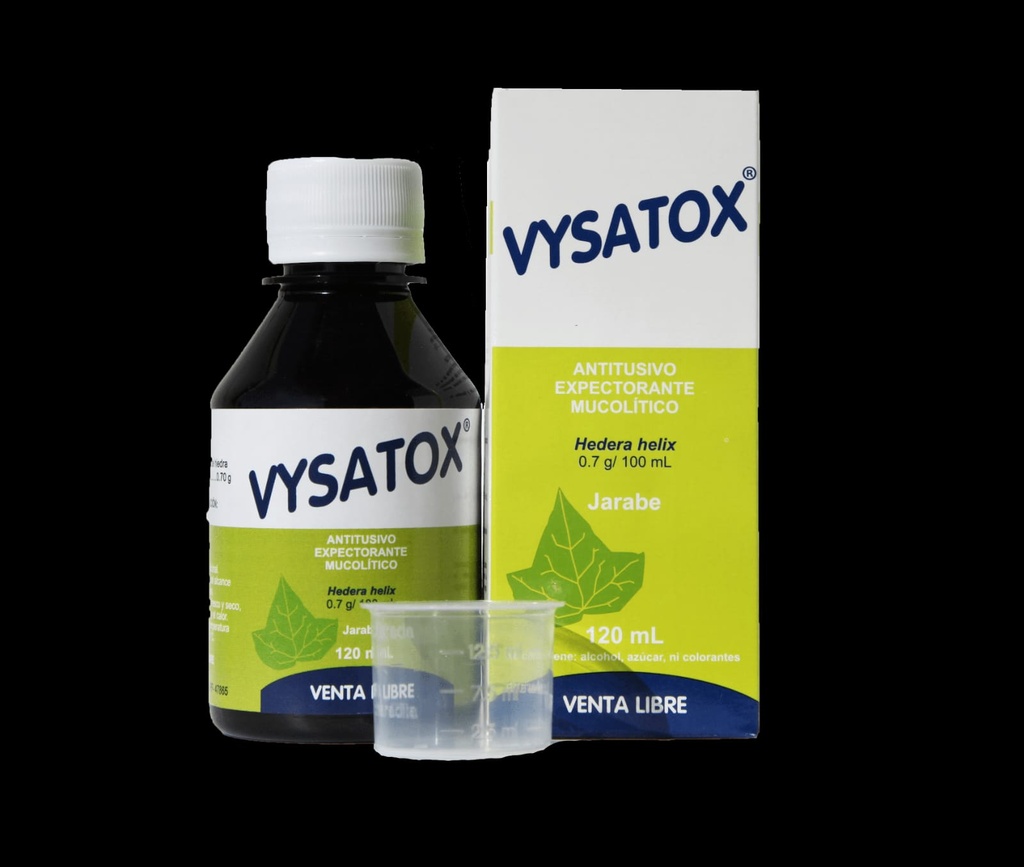 VYSATOX 0.7G/100ML (HEDERA HELIX) 120ML JARABE