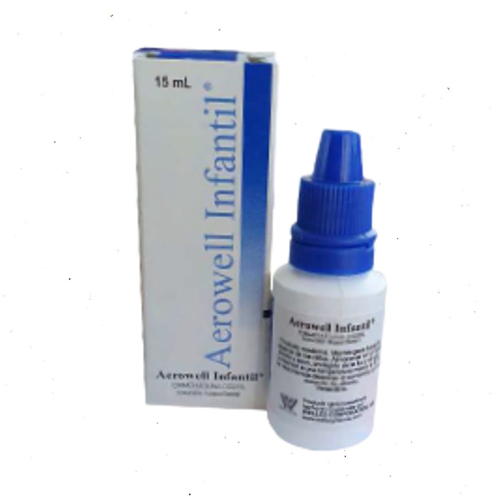 AEROWELL INFANTIL 0.05% 15ML SOLUCION NASAL GOTAS - WELLCO