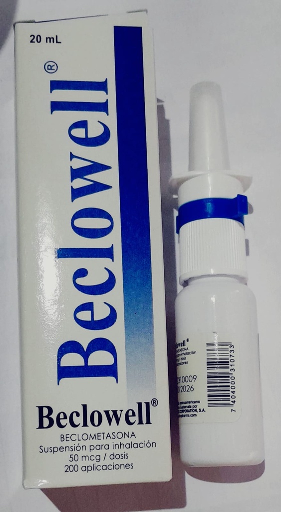 Beclowell solucion nasal 20ml  (inhalacion)  (wellco)