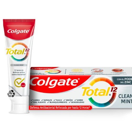Pasta dental  Colgate total 12 (mini 22gr)