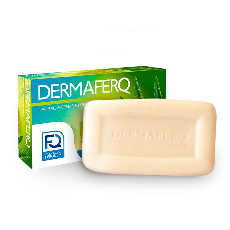 DERMAFERQ JABON ANTISÉPTICO - azufre+sabila - (ferquem)