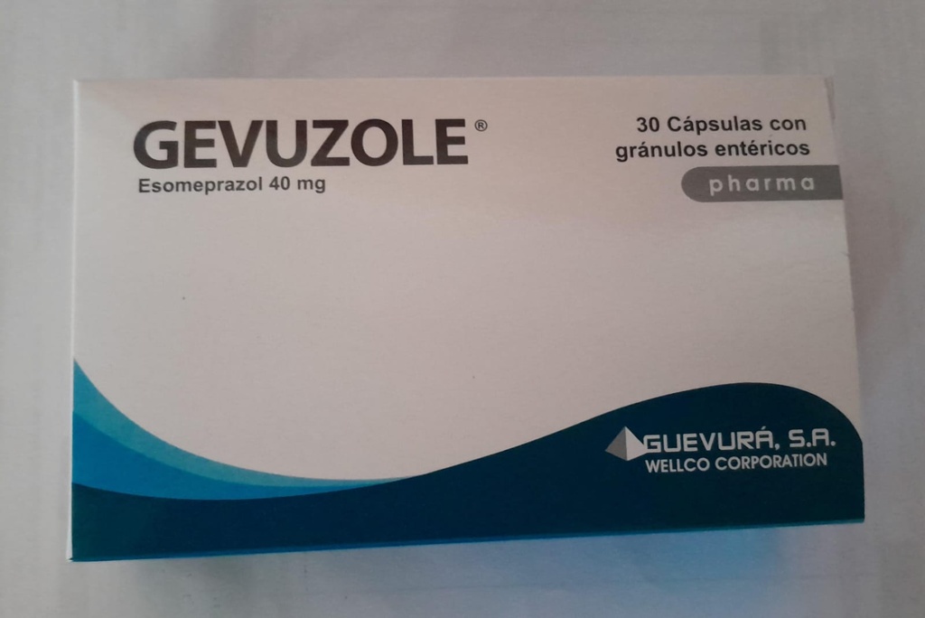 GEVUZOLE 40MG - WELLCO ESOMEPRAZOL
