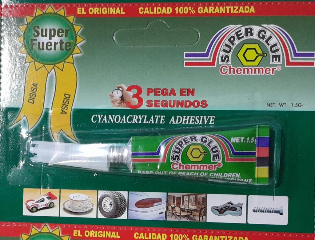 PEGAMENTO SUPER GLUE - UNIDAD