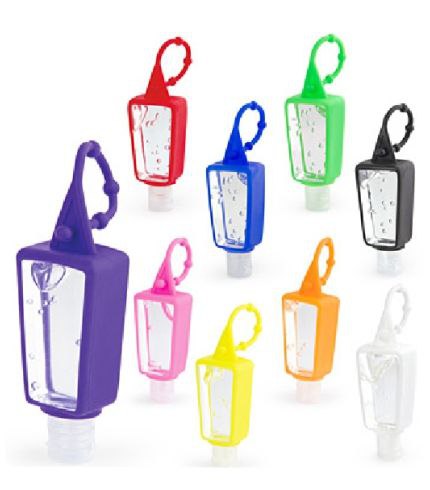 Alcohol Gel Antibacterial De Mano Colgante (mini colores)