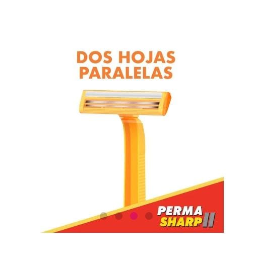 RASURADORA PERMA SHARP II GILLETTE (AMARILLO) (UNIDAD)