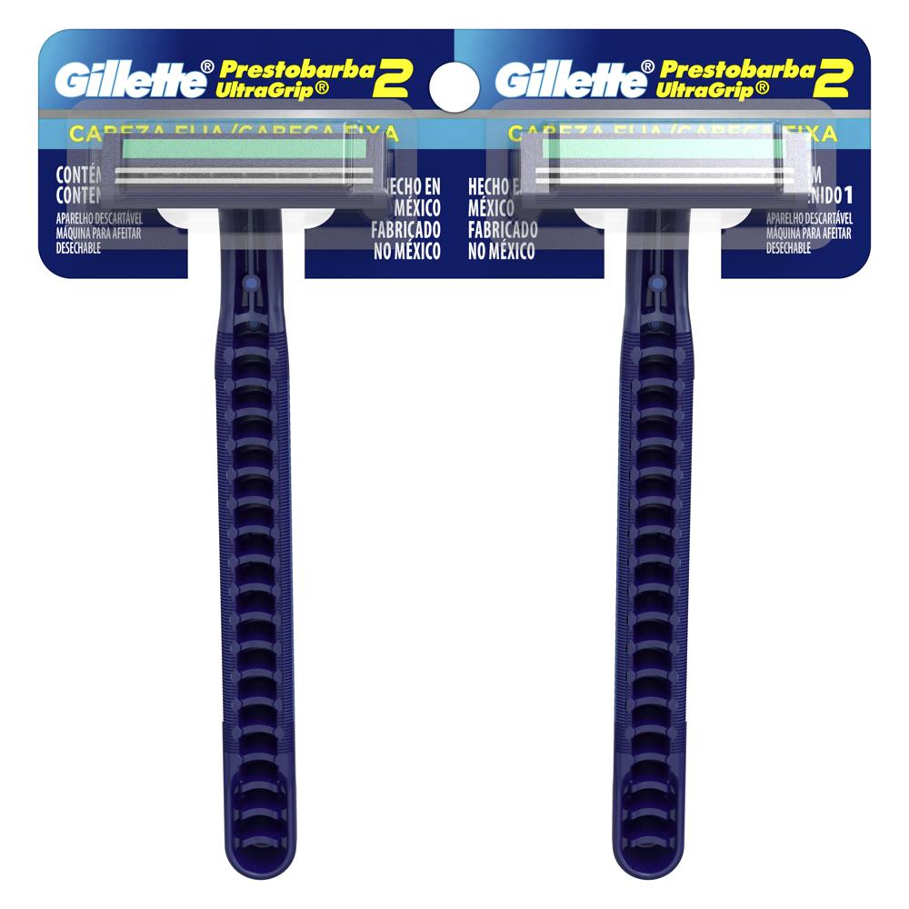 RASURADORA PRESTOBARBA ULTRAGRIP (AZUL) (UNIDAD)