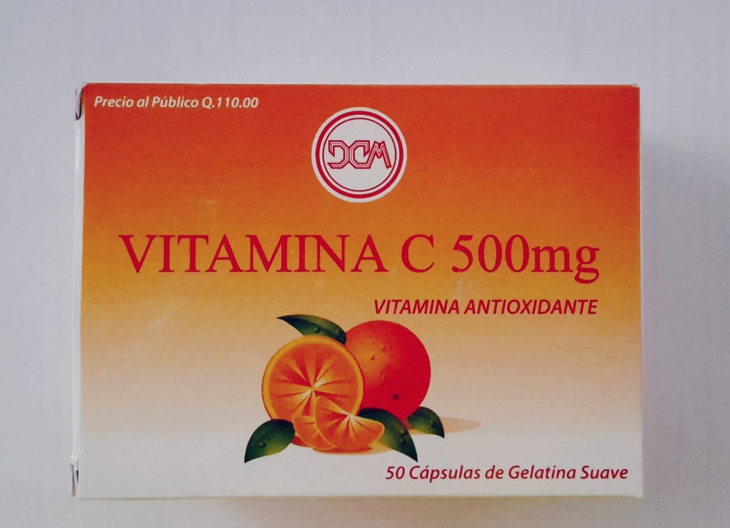 Vitamina C 500mg (conamep) (CAJA 50 CAPS)