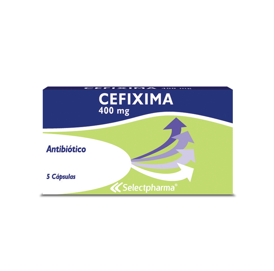 CEFIXIMA 400MG CAPSULAS (SELECTPHARMA)