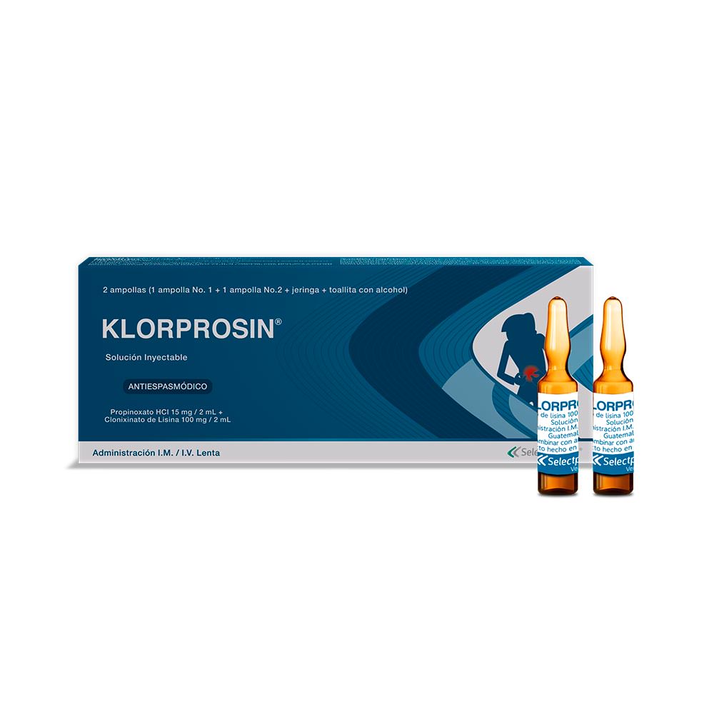 KLORPROSIN SOLUCIÓN INYECTABLE (SELECTPHARMA)