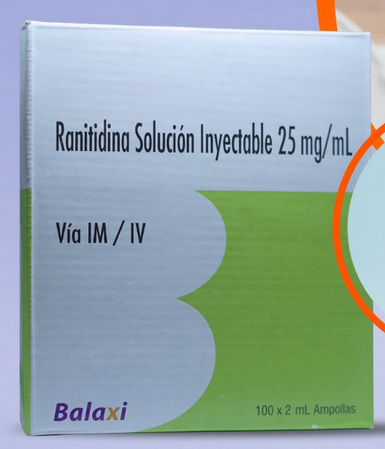 RANITIDINA 50MG/2ML (BALAX)