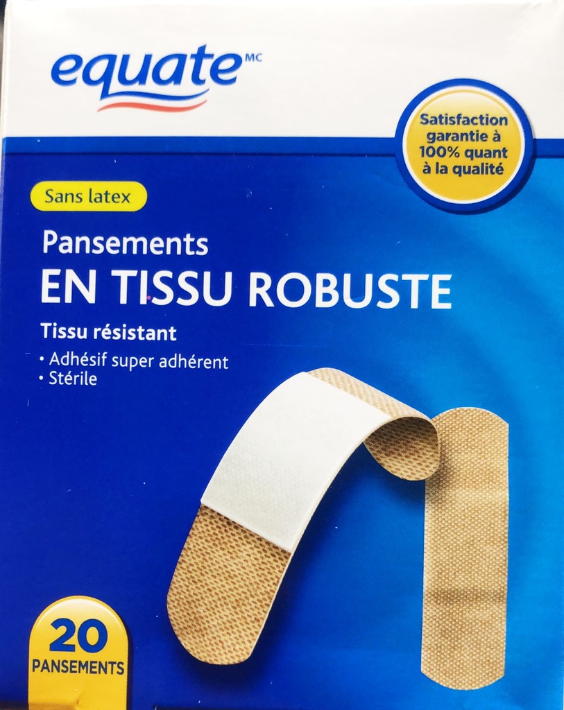 CURITA DE TELA RECTANGULAR EQUATE - UNIDAD