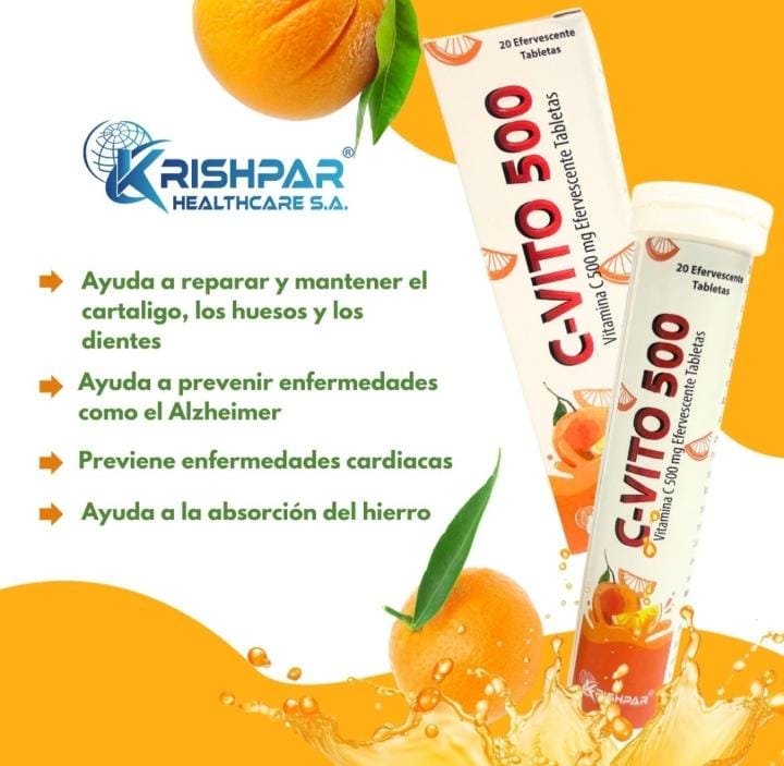C-VITO 500 MG EFERVESENTE TABLETAS