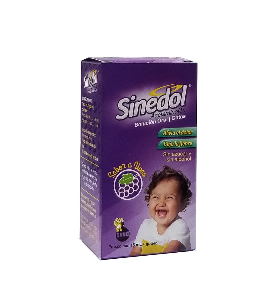 SINEDOL 100MG GOTAS PEDIATRICAS - SUED (M!)