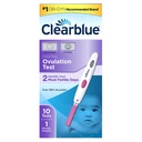 CLEARBLUE PRUEBA DE OVULACION -10 PRUEBAS