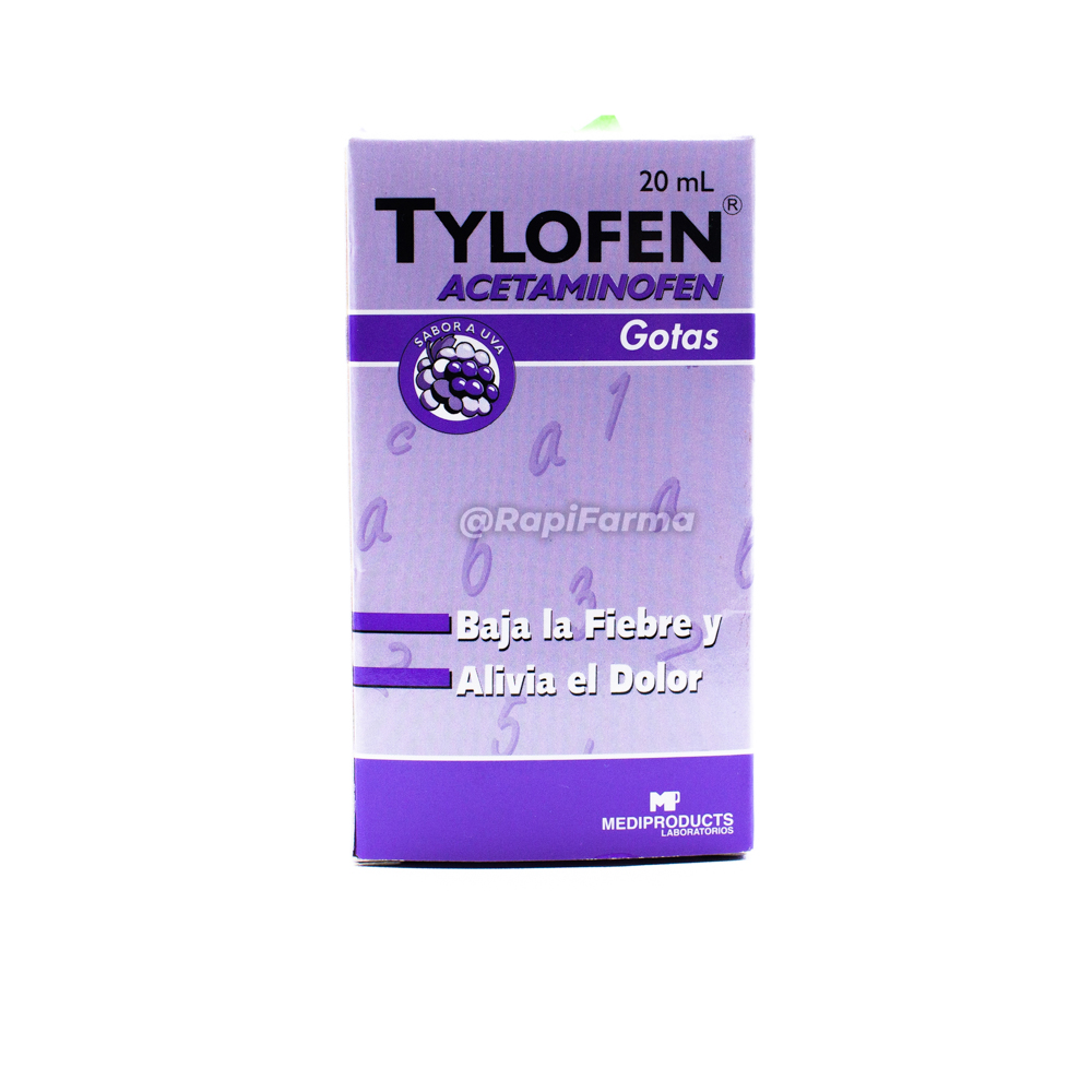 TYLOFEN GOTAS 20ML PEDIATRICO