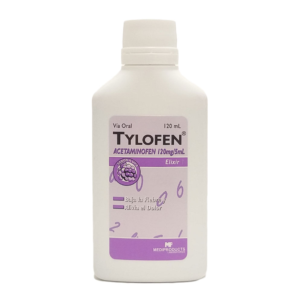 TYLOFEN JARABE 120ML SIN CAJA