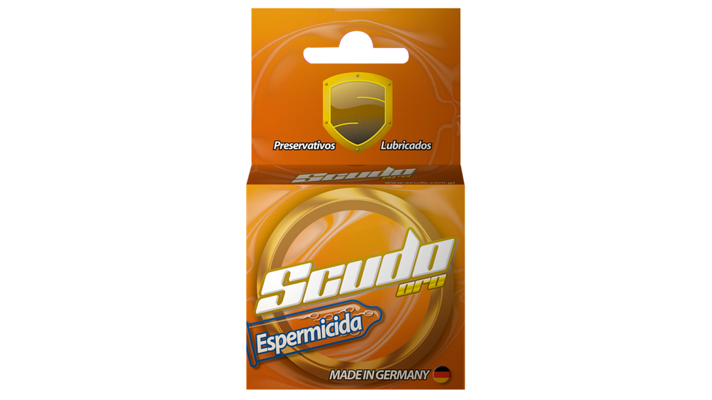 SCUDO ORO ESPERMICIDA 3UNID