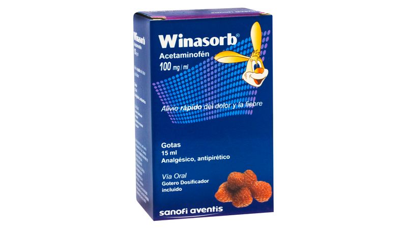 WINASORB 100MG GOTAS 15 ML