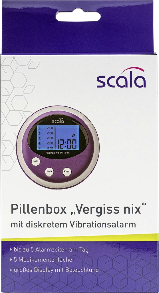 PASTILLERO SCALA CON ALARMA VIBRATORIA