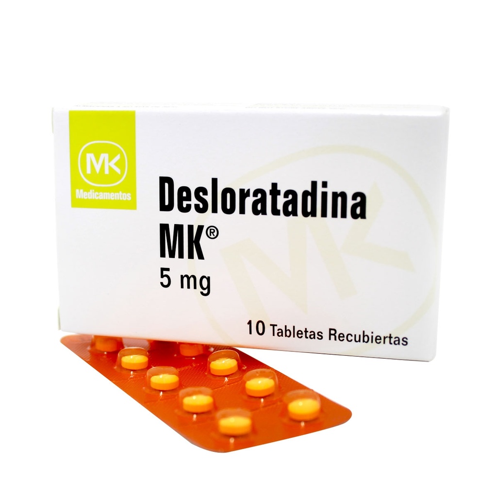 DESLORATADINA MK 5MG X 10 TABLETAS