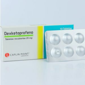 DEXKETOPROFENO 25 MG X 10 TABLETAS