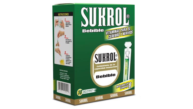 SUKROL BEBIBLE 10ML 10+2 AMPOLLAS