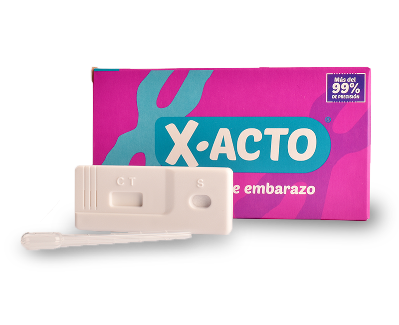 X-ACTO PRUEBA DE EMBARAZO