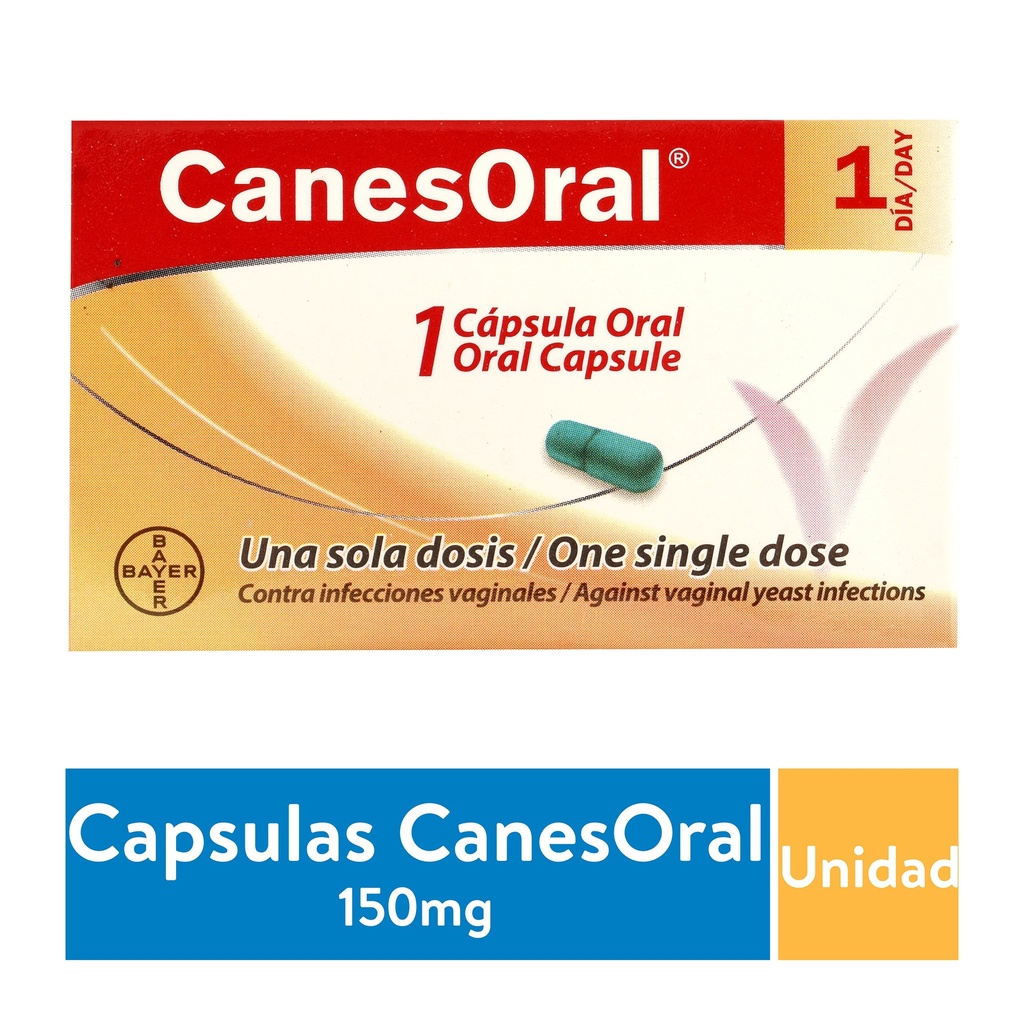 CANESORAL 150 MG X 1 CAPSULA