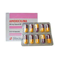 AMOXICILINA 500MG (caja 100 capsulas)