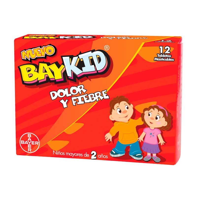 BAYKID DOLOR Y FIEBRE - UNIDAD