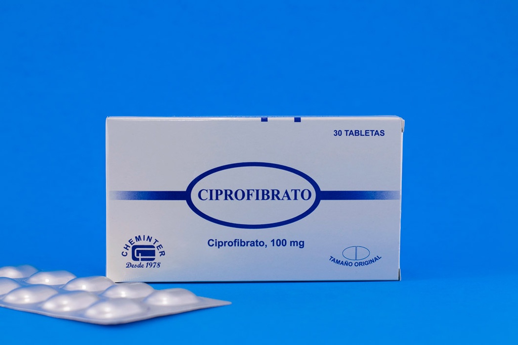CIPROFIBRATO 100MG