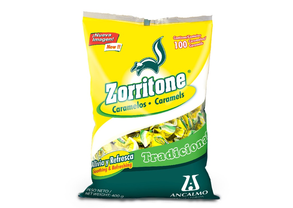 ZORRITONE CARAMELO - 100 UNID