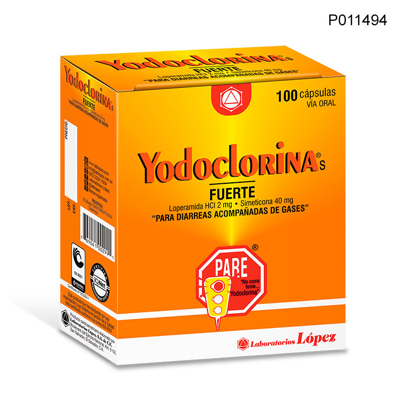 YODOCLORINA FORTE (BLISTER 10 CAP)