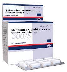 METFORMINA GLIBENCLAMIDA 500/5MG